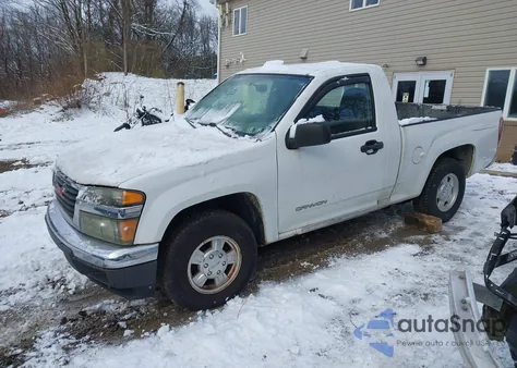 2005 GMC Canyon Sl from USA, damaged, VIN 1GTCS148058163110